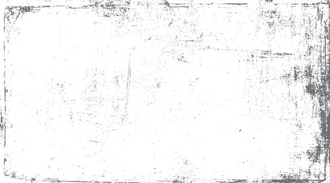 Grey distressed grunge texture with scattered dots and scratches on white background dirty