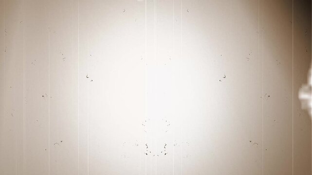 Retro Super 8 Film Leader Texture with Authentic 8mm Scratches and Dust Grain 4k video