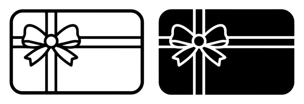 gift card voucher vector icon