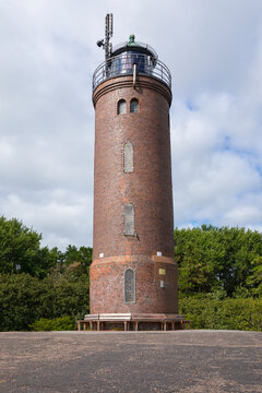 Historic lighthouse at St. Peter-Ording, Germany