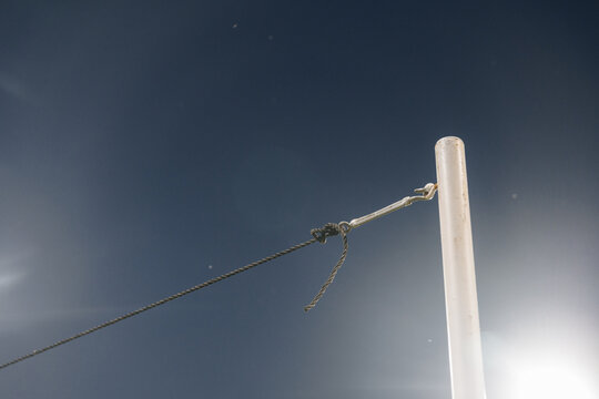 Football net detail close-up, soccer goal mesh on green grass field and sports competition concept