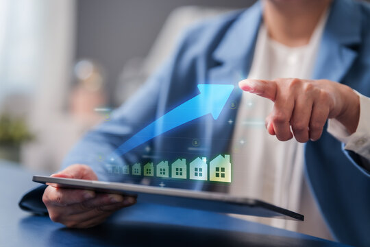 real estate, property investment and finance market drives mortgage growth, while a commercial bank loan,business buy house from agent