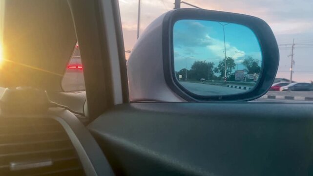driving on the road