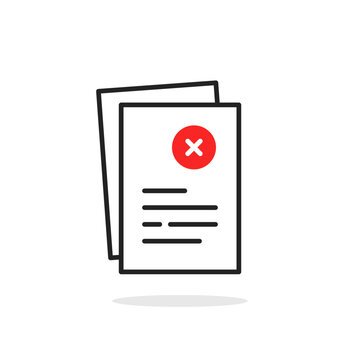illegal contract conclusion or error in audit icon