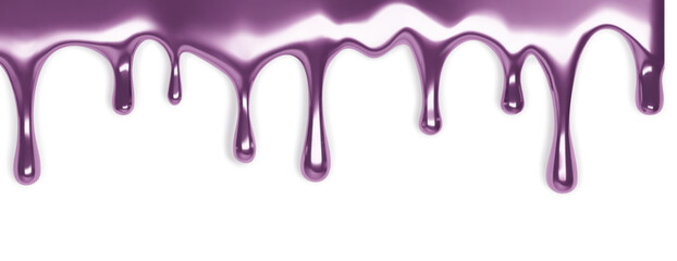 Naklejka na ściany i meble Liquid Metal Drips
