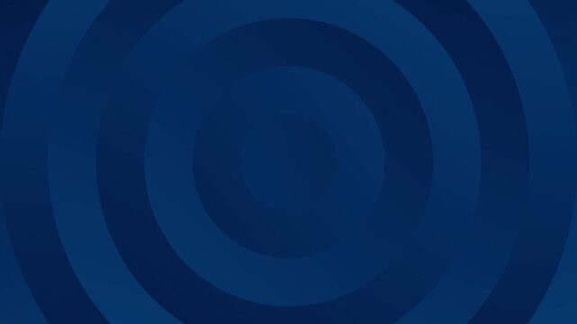 Abstract dark blue background with concentric circles pattern