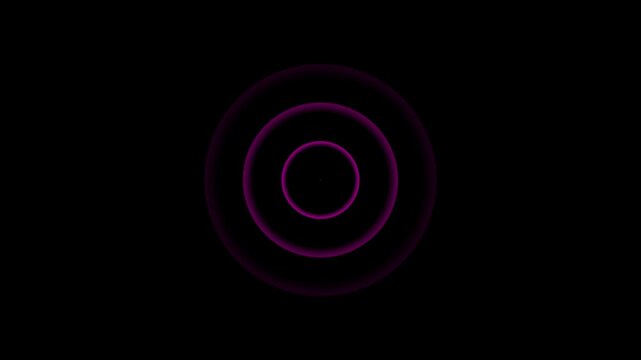 Network tower produced radio wave concept. Digital radio waves animation. Technology radio waves signal icon animation. motion graphic of radio waves concept. Radar wave icon .
