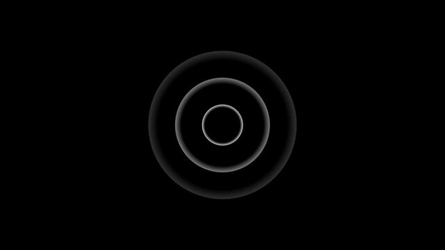 Network tower produced radio wave concept. Digital radio waves animation. Technology radio waves signal icon animation. motion graphic of radio waves concept. Radar wave icon .