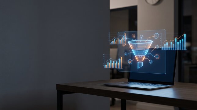 Digital Marketing Sales Funnel Analysis and Data Visualization