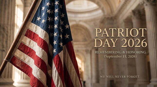 Patriot day 2026 remembering and honoring september 11 we will never forget