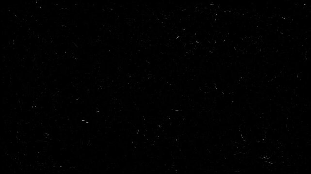 The Flim Rolling black Screen with dust and scratches. Noise, dust and grain on old damaged film surface.
Old film grunge on black background realistic flickering, 4K motion graphics.