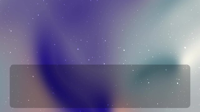 Abstract background with a soft purple and white gradient and a dark rectangular overlay.