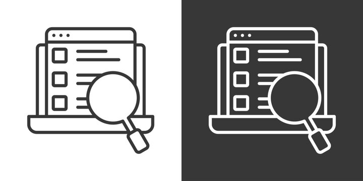 Quality Evaluation Icon Set Vector Collection Isolated In Black And White