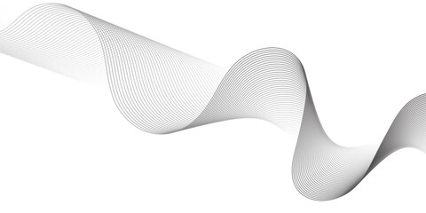 Fototapeta premium abstract ackground smooth curve flowing dynamic isolated background. Digital frequency equalizer. Technology blend abstract line.