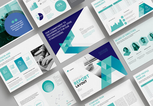 Annual Report Brochure Layout