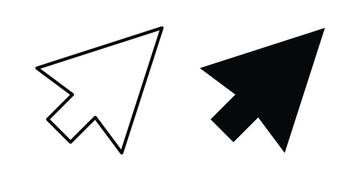 Mouse icon editable pictograms collection