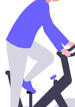 Businessman and Woman Running Concept with Treadmill and Road Training, Stylish Footwear and Fashion Silhouette Vector Illustration for Fitness, Lifestyle and Professional Activity