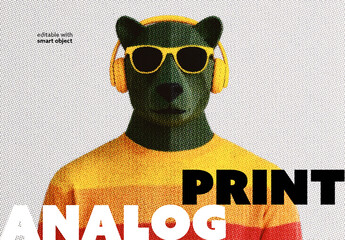 Analog Print Photo Effect