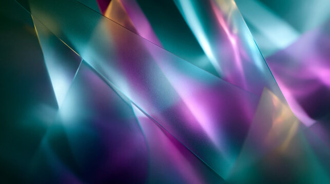 Abstract Light Rays Colorful Gradient Motion Background