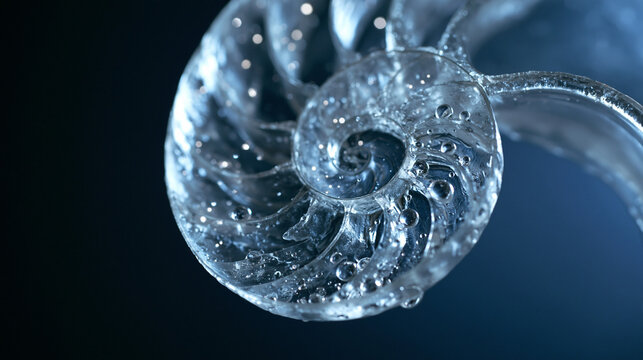 Water Droplet Splash Creating Ripple Pattern