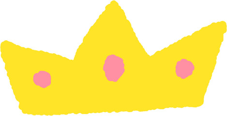 Minimal Crown Symbol Illustration © 가현 김