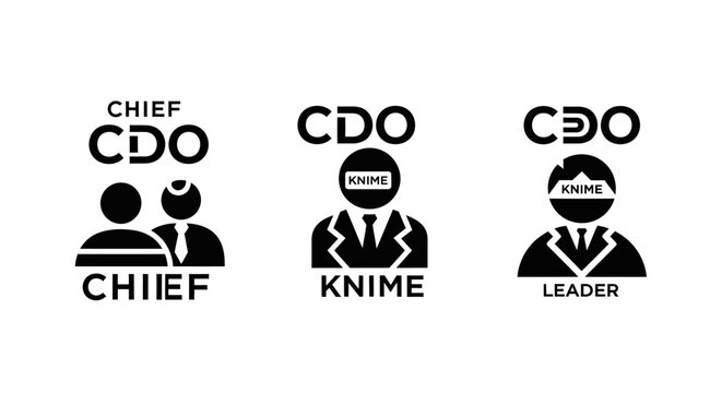 Chief CDO Icon: Executive Leadership in Business Strategy and Data Optimization