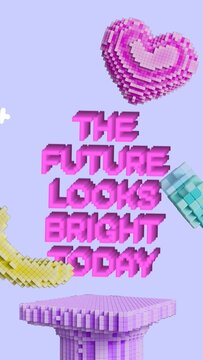Vibrant Voxel Promo Intro - Vertical