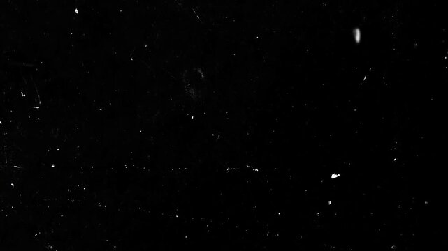 Vintage film effect with scratched damaged footage overlay and aged texture