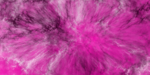 Electric hot pink abstract background featuring high contrast dark lightning fracture patterns perfect for striking creative product packaging © Ashraful