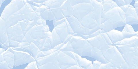 Obraz premium Soft Blue Crumpled Paper Texture Background with Elegant Wrinkled Surface for Clean Corporate Design and Creative Projects