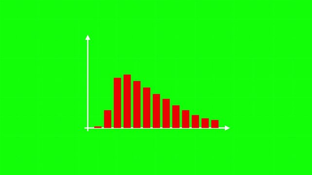 Graph Axis Coordinate Overlay Effect Element Transition Motion Animation Business Math Science 4K Video Footage