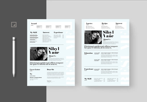 Sibyl Vave Resume Layout