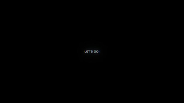 Minimal glowing start message featuring stylish digital glitch effect esports , 19 introductions, motivational streaming channels, advertising campaigns, presentations, multimedia promotional