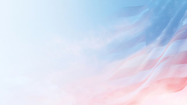 Minimalist Veterans Day Banner Background for veterans day design