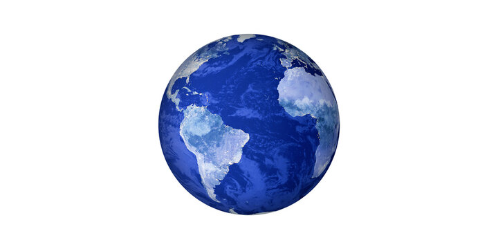 Rotating Earth Globe Isolated on transparent background,png planet Earth Rotation Overlay for Science Videos & Presentations, overlay design element