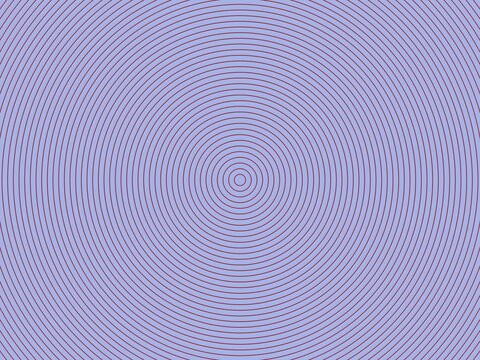 Abstract geometric wave interference pattern in purple