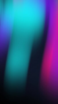 Abstract neon glow motion with cyan and magenta light streaks