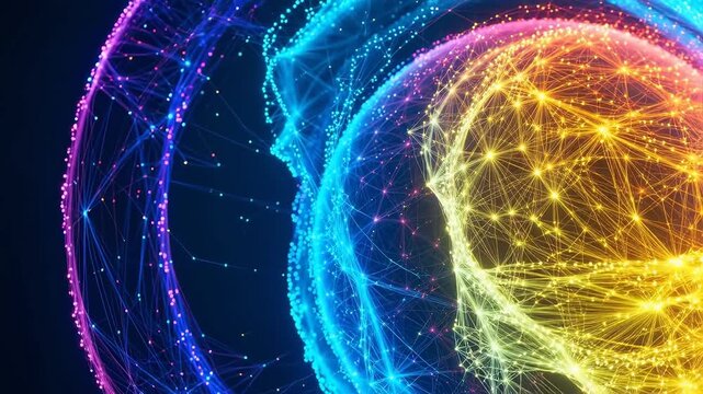 Spherical Knowledge Matrix: Data Points in Harmonic Arrangement