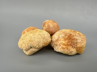 handfuls of dried Lion's Mane a medicinal nootropic mushroom © Fukume