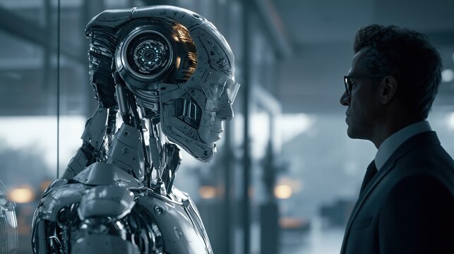 Human and Robot Face to Face: Future Technology Integration Concept