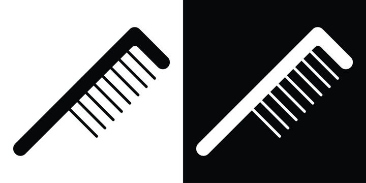 Hair brush icon