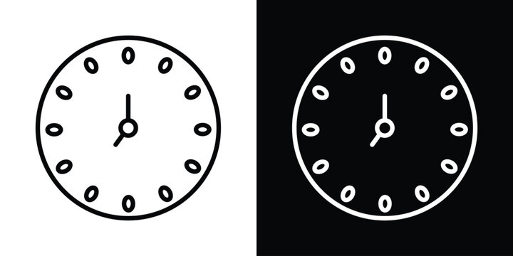 Clock seven icon