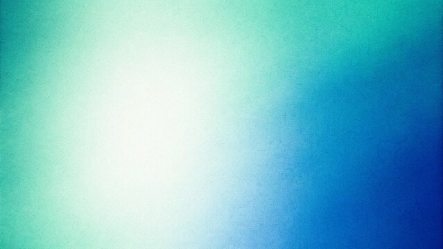 Teal green blue grainy gradient background with glowing noise texture, smooth abstract blend ideal for headers, posters, banners and modern digital design