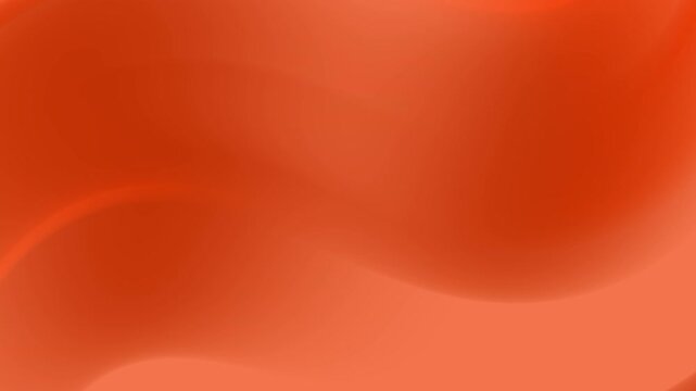 Vibrant orange gradient background with smooth soft curves, warm glowing tone. Energetic bright mood. Perfect for sports, fitness, and marketing content. 4K.
