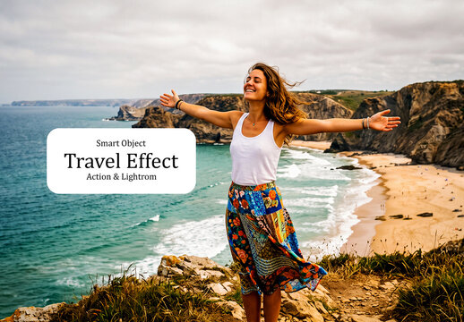 Travel Adventure Photo Effect