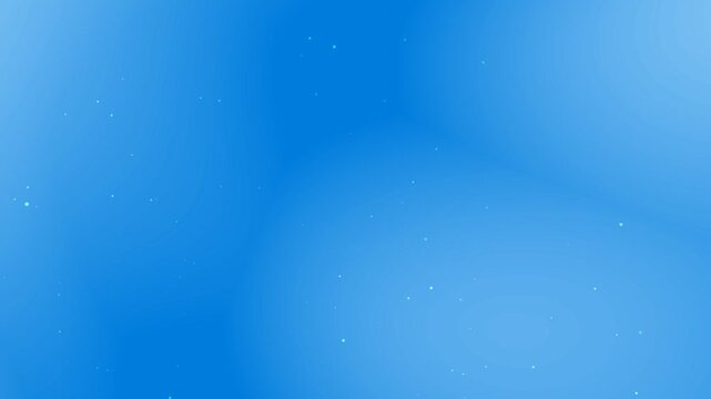 Abstract blue gradient animation with soft flowing shapes and subtle glowing particles. Clean modern background ideal for technology, business branding, presentations, digital media, and motion graphi