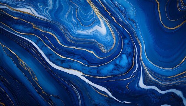 luxury blue marble background modern banner real natural blue marble and surface background