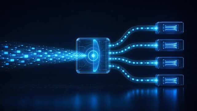 Server Load Balancing Across Distributed Network Servers