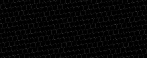 Fishing net seamless pattern. Soccer and football gates mesh. Fishnet texture. Basketball hoop and hockey net pattern. Sportswear texture. Chain link fence. Vector illustration on black background. © Zain Farhany