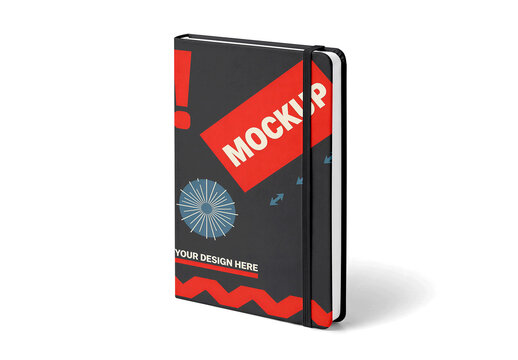 Hardcover Notebook Mockup
